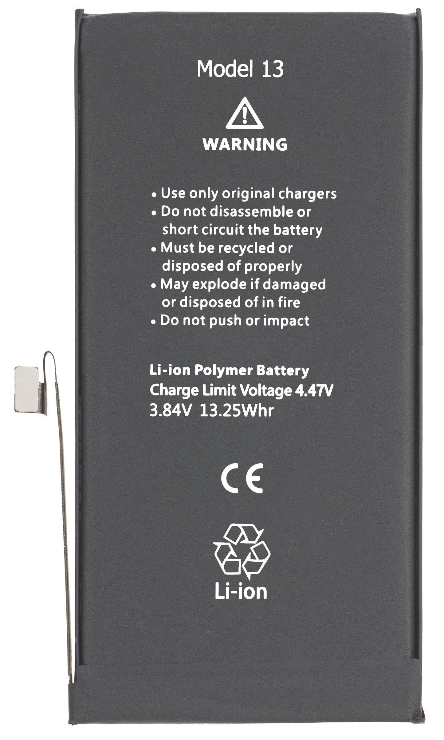 Apple iPhone 13 Battery, High Capacity