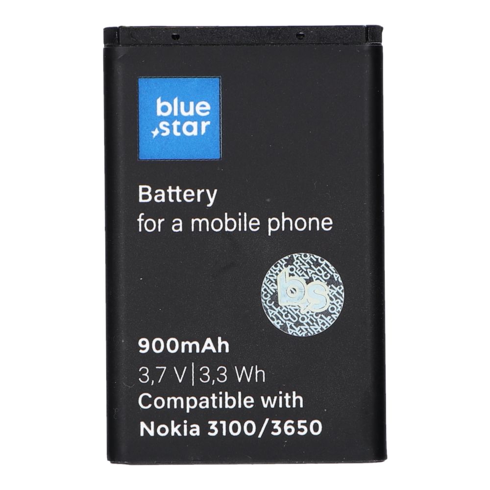 Blue Star Battery for Nokia 3100, 900mAh, BL-5C