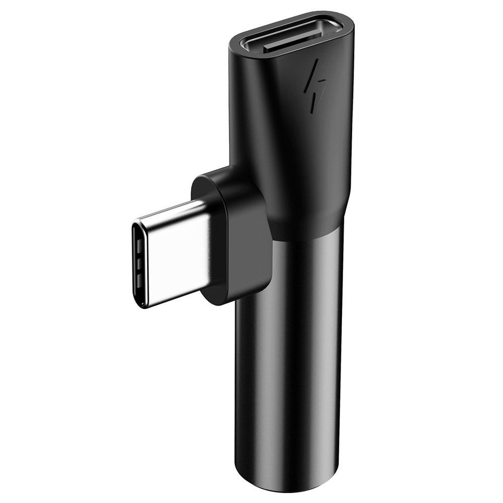 USB-C to USB-C / 3.5mm Baseus L41 Audio Adapter, Black CATL41-01