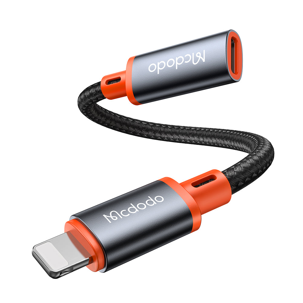 USB-C to Lightning Data and Charging Adapter McDodo CA-1440, Black