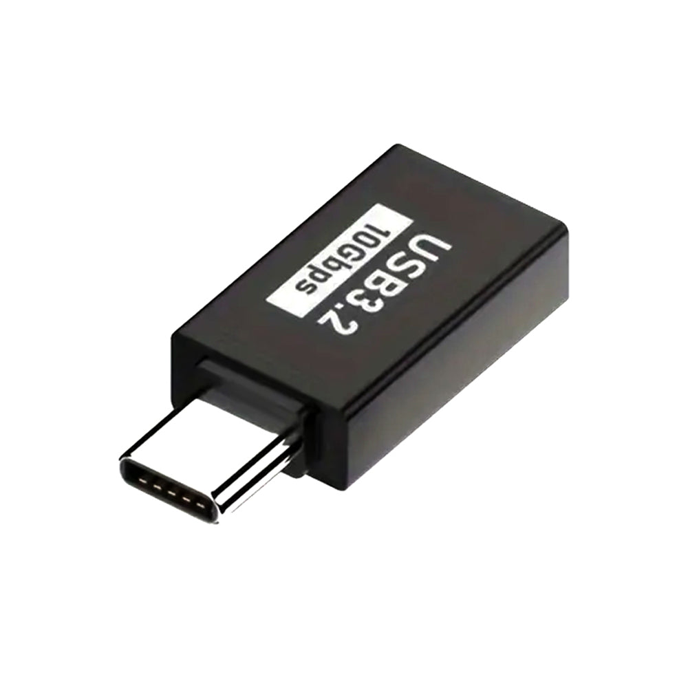OTG USB-C to USB-A Techsuit A14 AluCoreX Adapter, Black