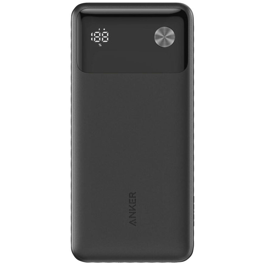 Anker External Battery, 10000mAh, 22.5W, QC + PD, 1 x USB-A - 1 x USB-C, Black A1388G11