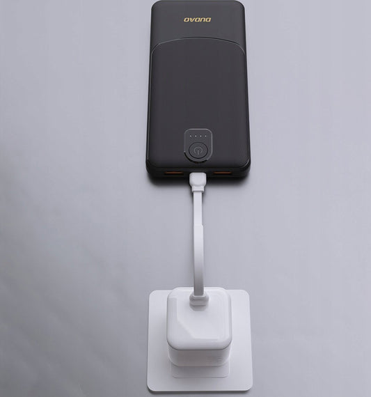 Dudao K10Pro External Battery, 20000mAh, 12W, 2 x USB-A, Black