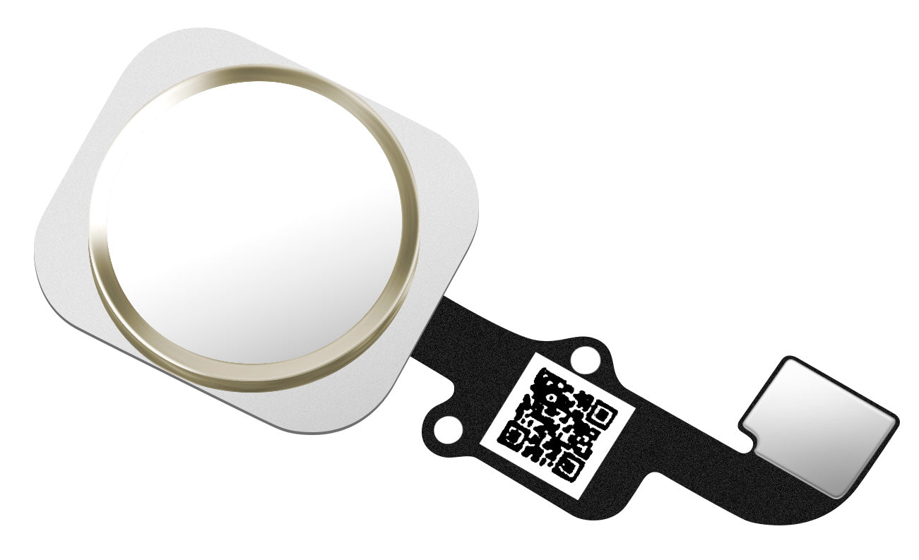 Apple iPhone 6 / 6 Plus Menu Button Assembly, with ribbon, Gold