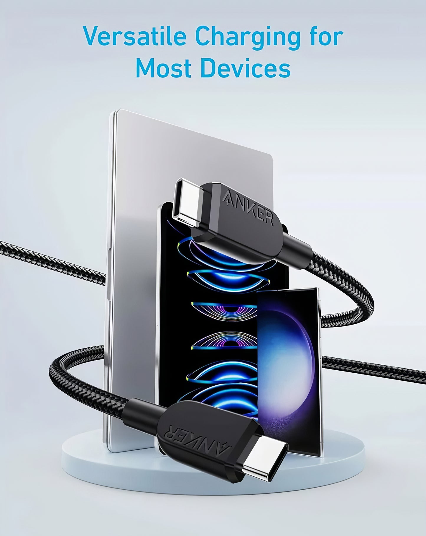 USB-C Data and Charging Cable - USB-C Anker 310, 240W, 0.9m, Black A81D5H11