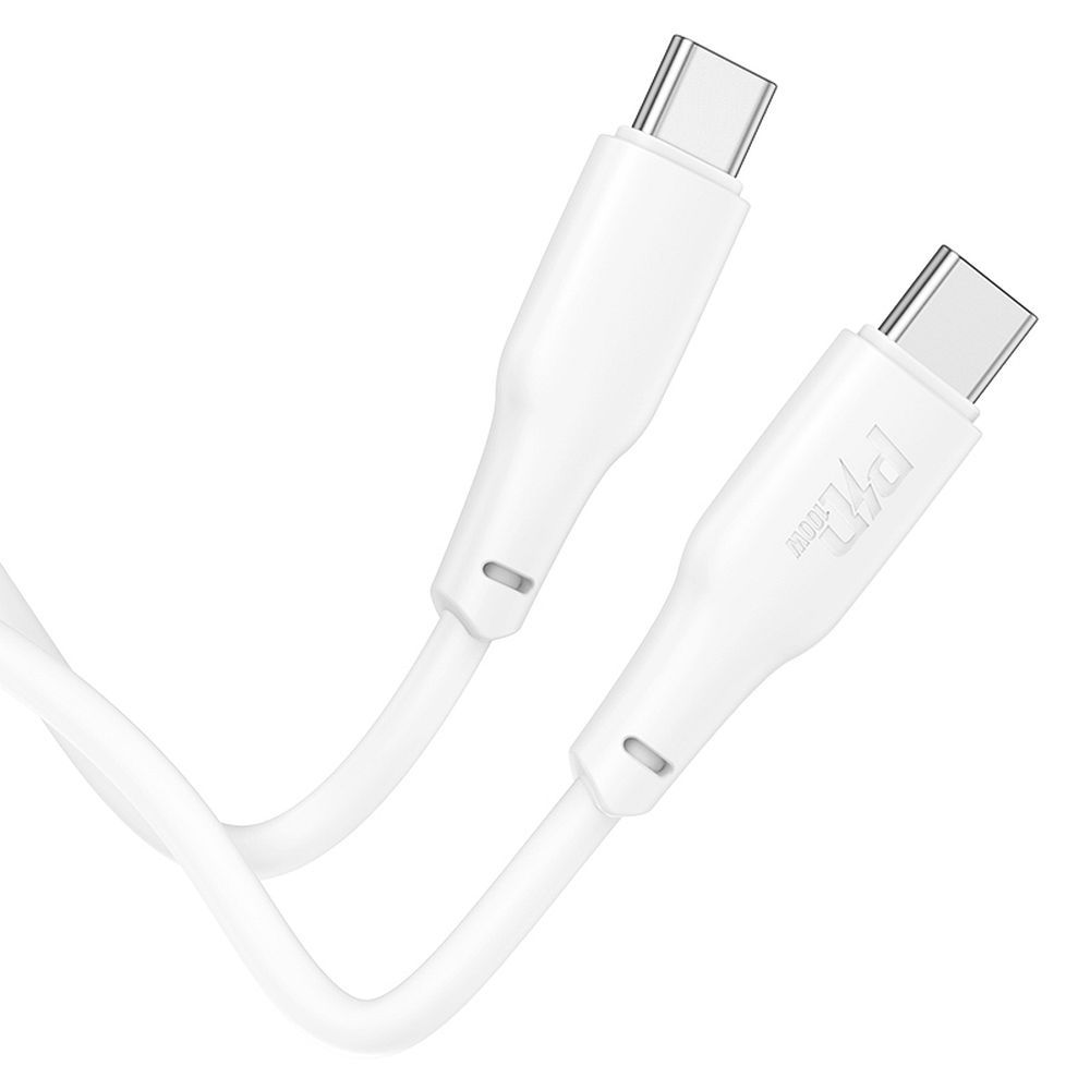 USB-C Data and Charging Cable - USB-C HOCO X93, 100W, 1m, White