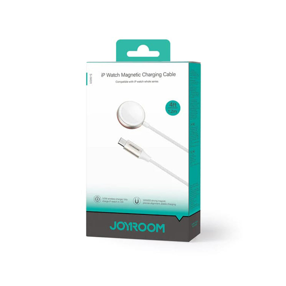 Joyroom S-IW011 Wireless Charger for Apple Watch Series, USB-C, White