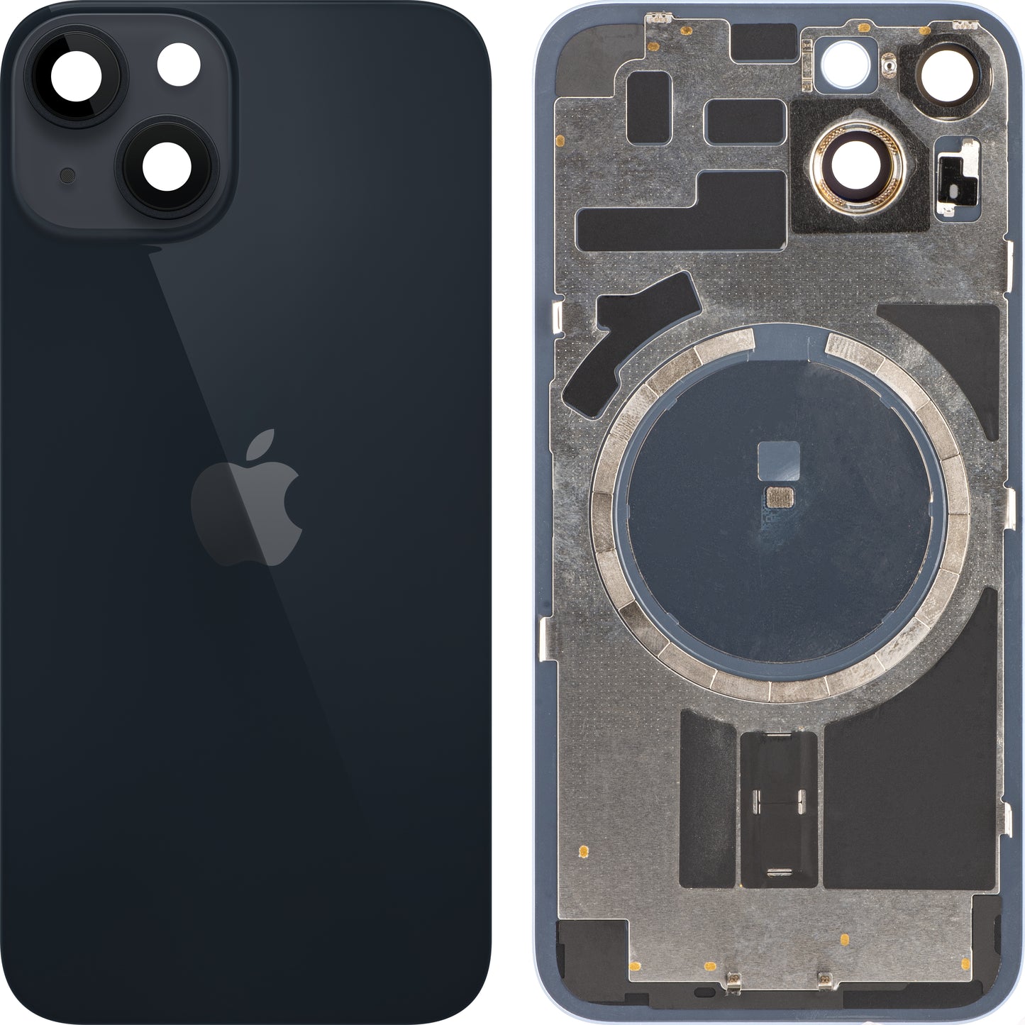 Apple iPhone 14 Battery Cover, Black (Midnight), Premium Swap
