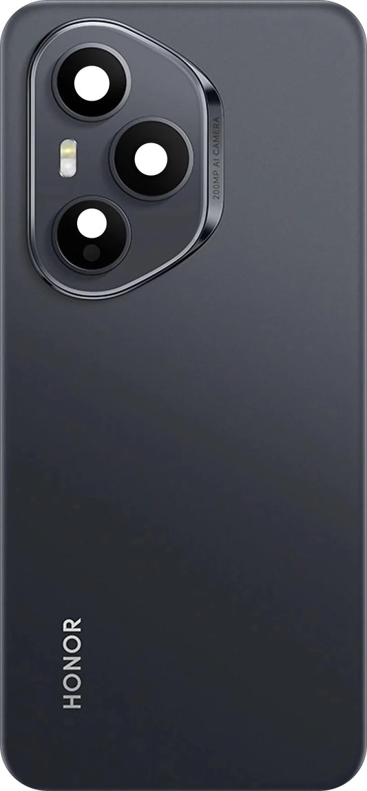 Honor 400 Pro Battery Cover, Black (Midnight Black), Service Pack 0235APLG