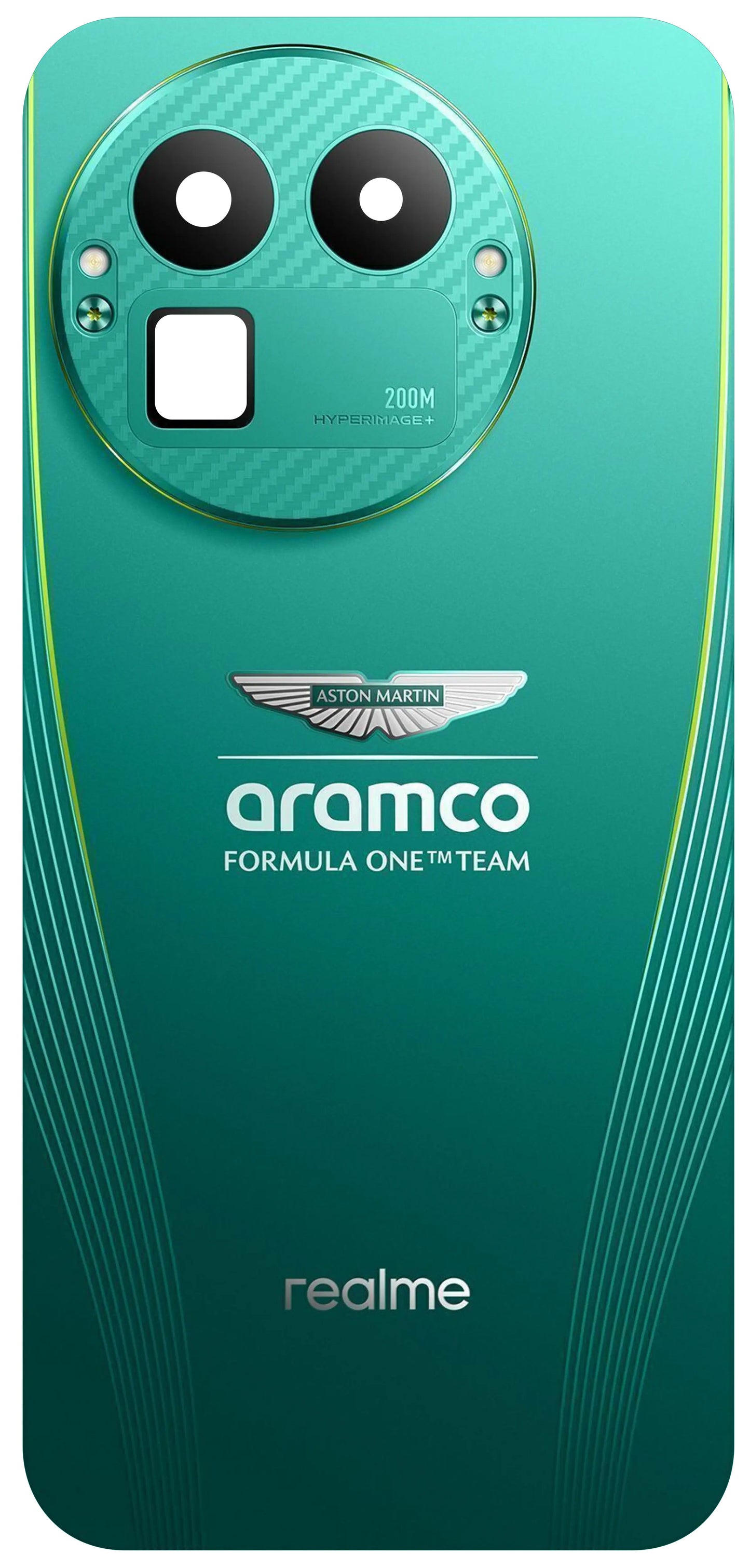 Realme GT 8 Pro Battery Cover, Green (Aston Martin Green), Service Pack 621033000794