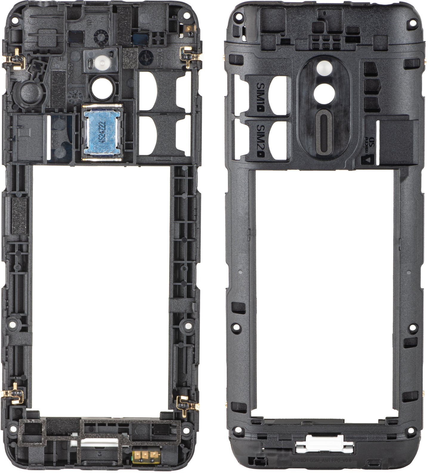 Middle Case Nokia 230 (2024), Black, Service Pack 286931228