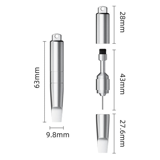 OEM SIM Key CS-02, 3in1, Keychain Type, Gray