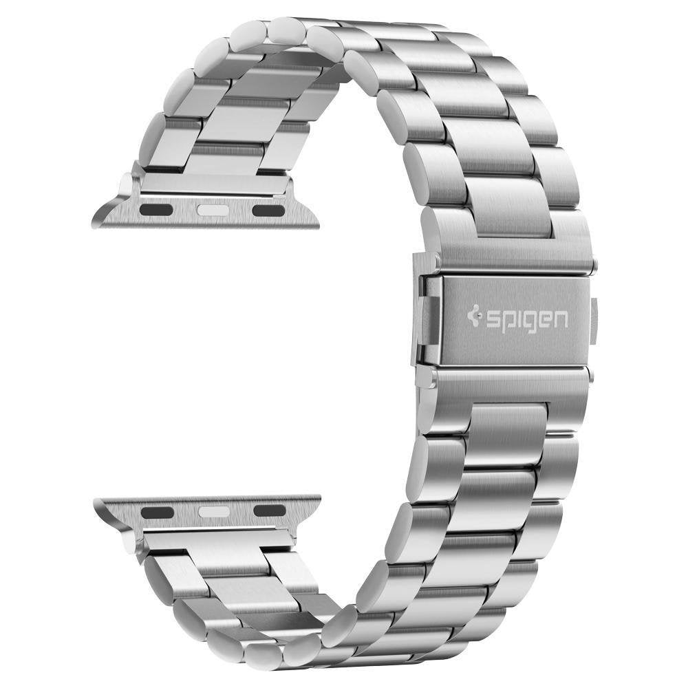 Spigen Modern Fit Strap for Apple Watch 49mm / 46mm / 45mm / 44mm / 42mm Series, Silver 062MP25404