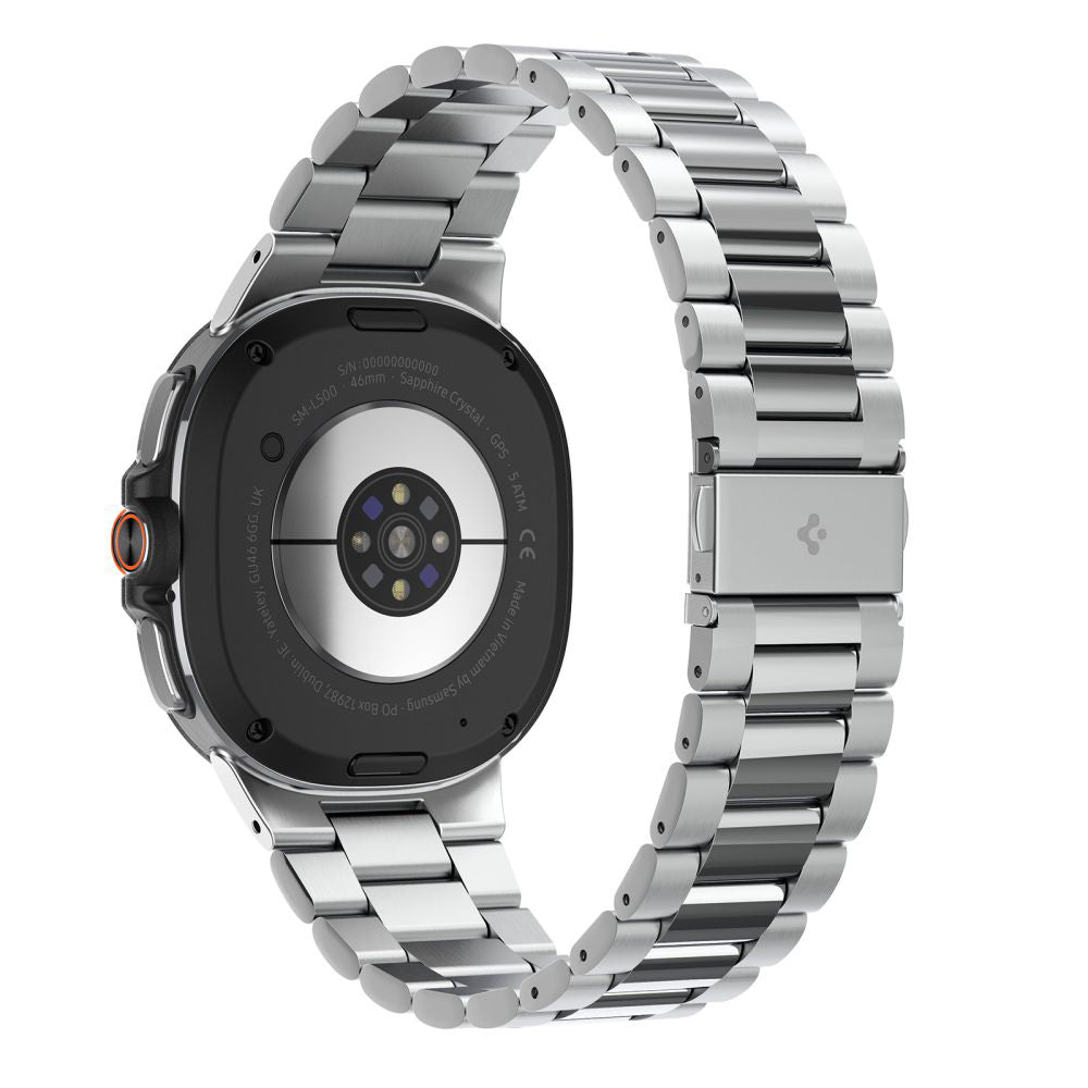 Spigen Modern Fit Strap for Samsung Galaxy Watch8 / Watch8 Classic Series, Silver AMP10120
