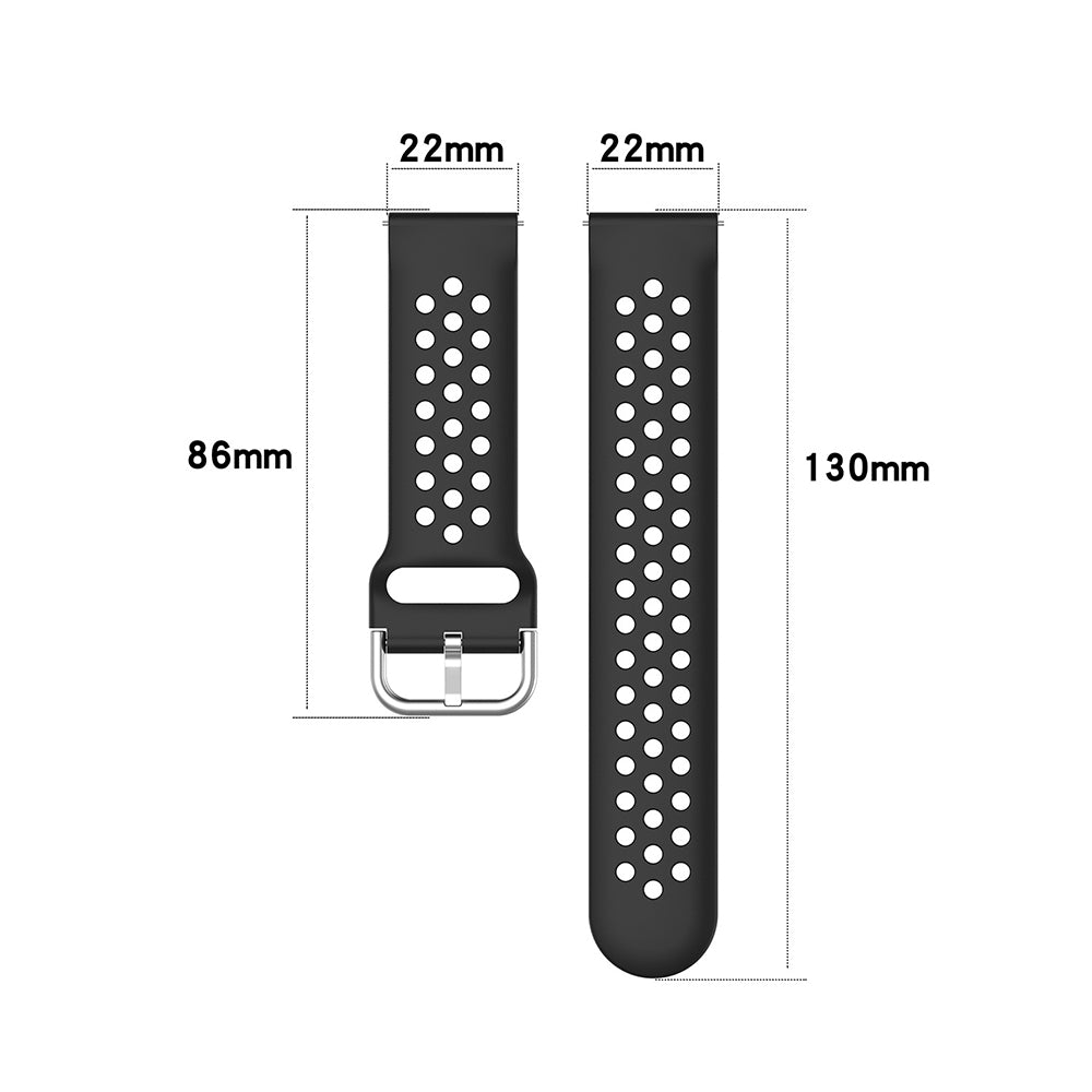 Techsuit W004 Strap for Samsung Galaxy Watch / Huawei Watch Series, 22mm, Turquoise