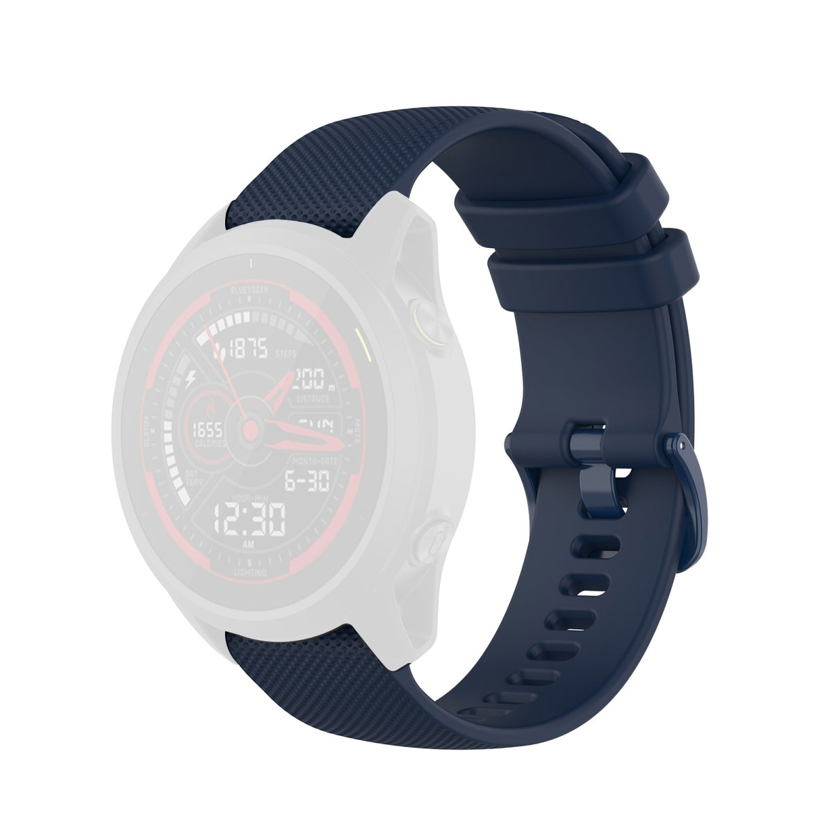 Techsuit W006 Strap for Samsung Galaxy Watch / Huawei Watch Series, 20mm, Blue