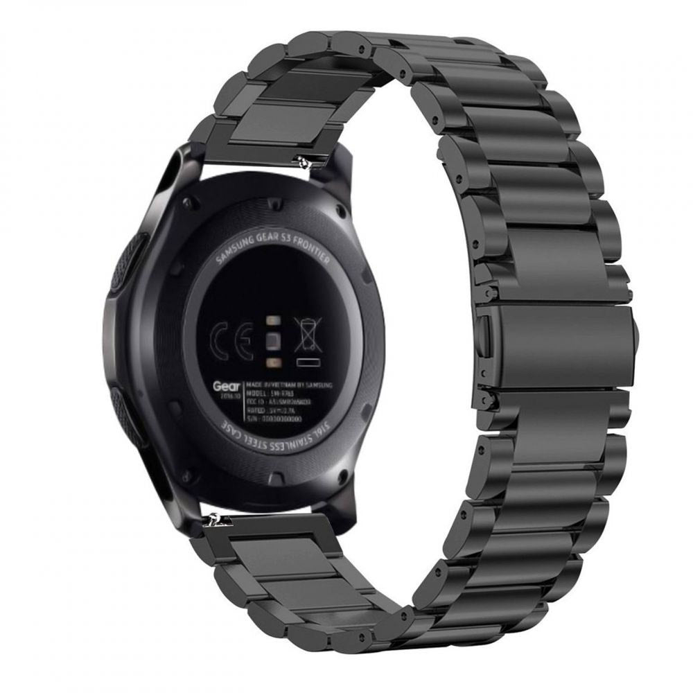 Techsuit W010 Strap for Huawei Watch / Garmin Watch Series, 18mm, Silver