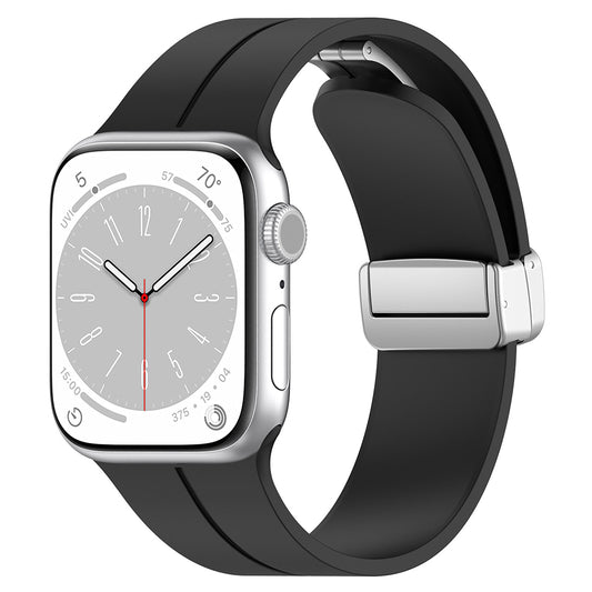 Techsuit W011 Strap for Apple Watch 49mm / 46mm / 45mm / 44mm / 42mm Series, Black