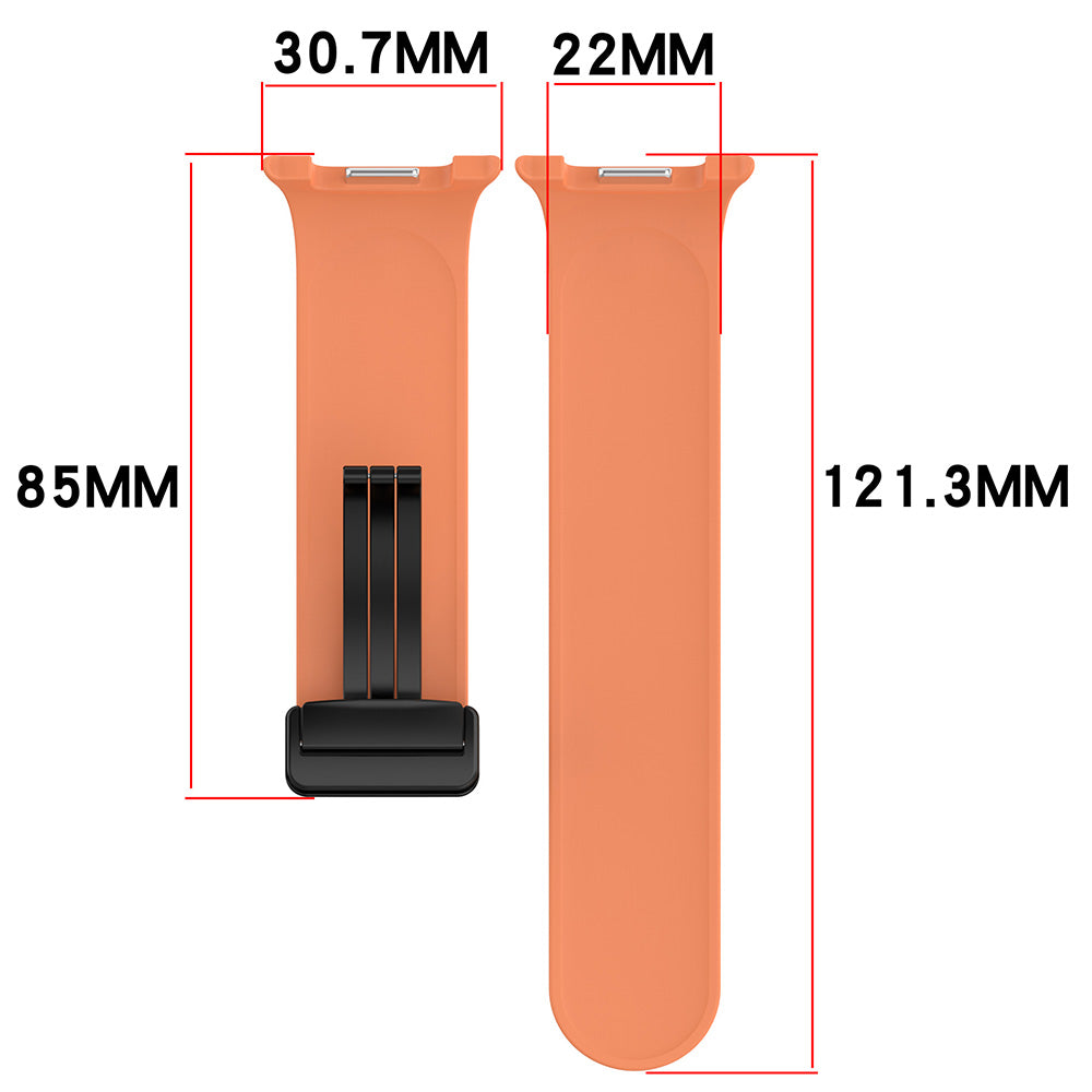 Techsuit W011 Strap for Samsung Galaxy Watch8 / Watch8 Classic Series, Orange