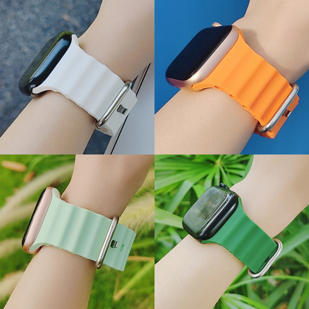 Techsuit W038 Strap for Apple Watch 42mm / 41mm / 40mm / 38mm Series, Pink