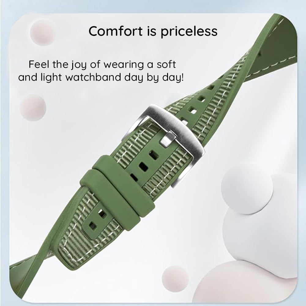 Techsuit W051 Strap for Huawei Watch / Xiaomi Watch Series, 22mm, Green
