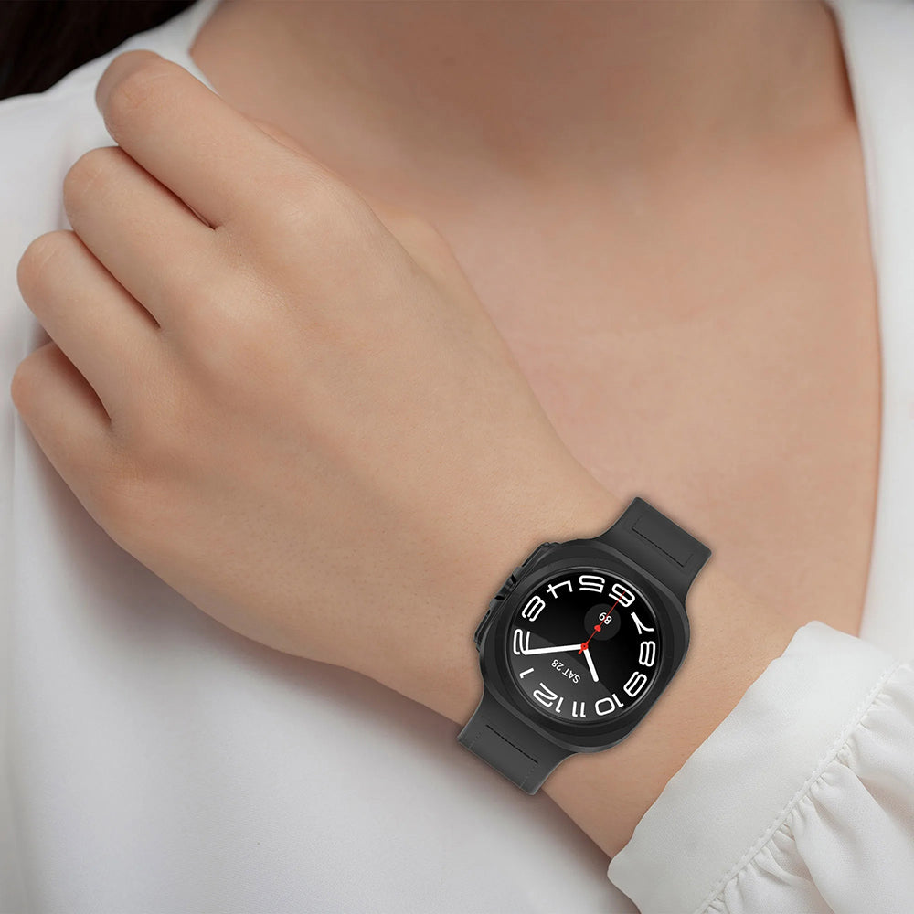 Techsuit W056 Strap for Samsung Galaxy Watch Ultra, Black