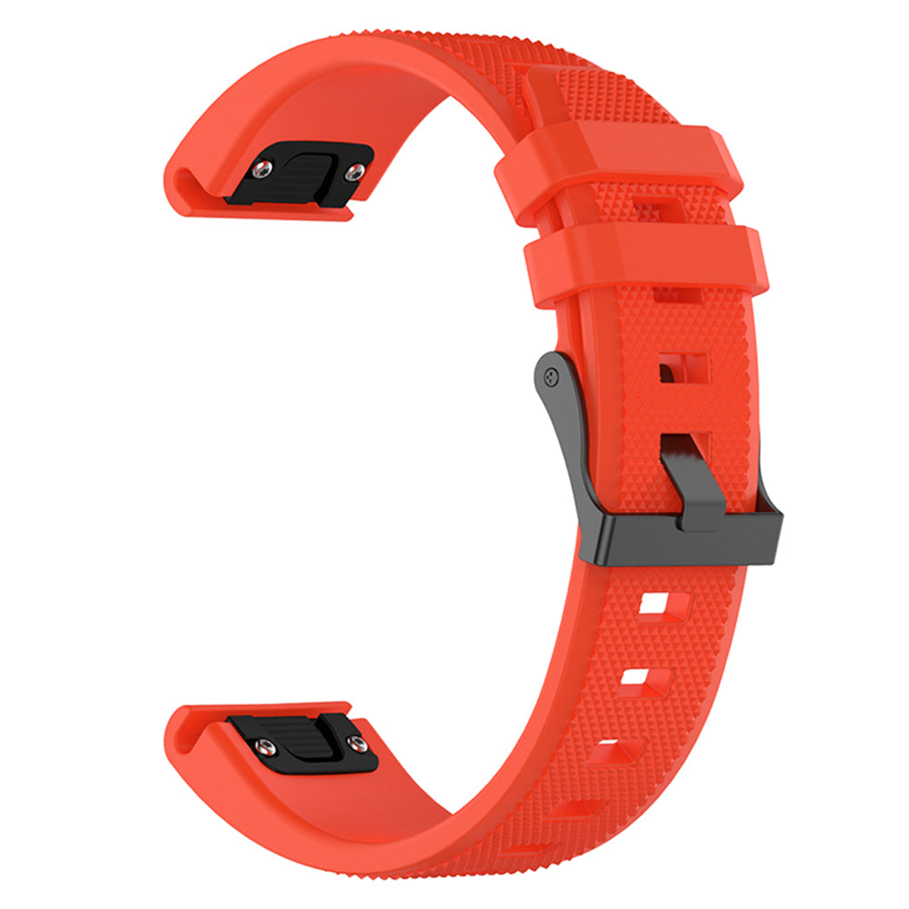 Techsuit W058 Strap for Garmin Watch Fenix / Forerunner Series, 22mm, Orange