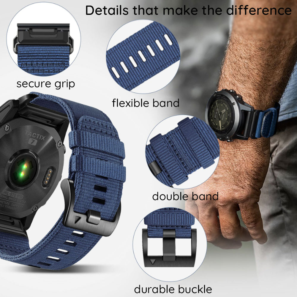 Techsuit W070 Strap for Samsung Galaxy Watch / Huawei Watch Series, 22mm, Orange