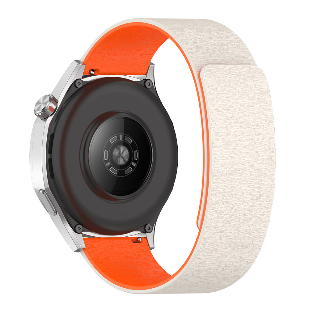 Techsuit W074 Strap for Huawei Watch / Garmin Watch Series, 18mm, Beige