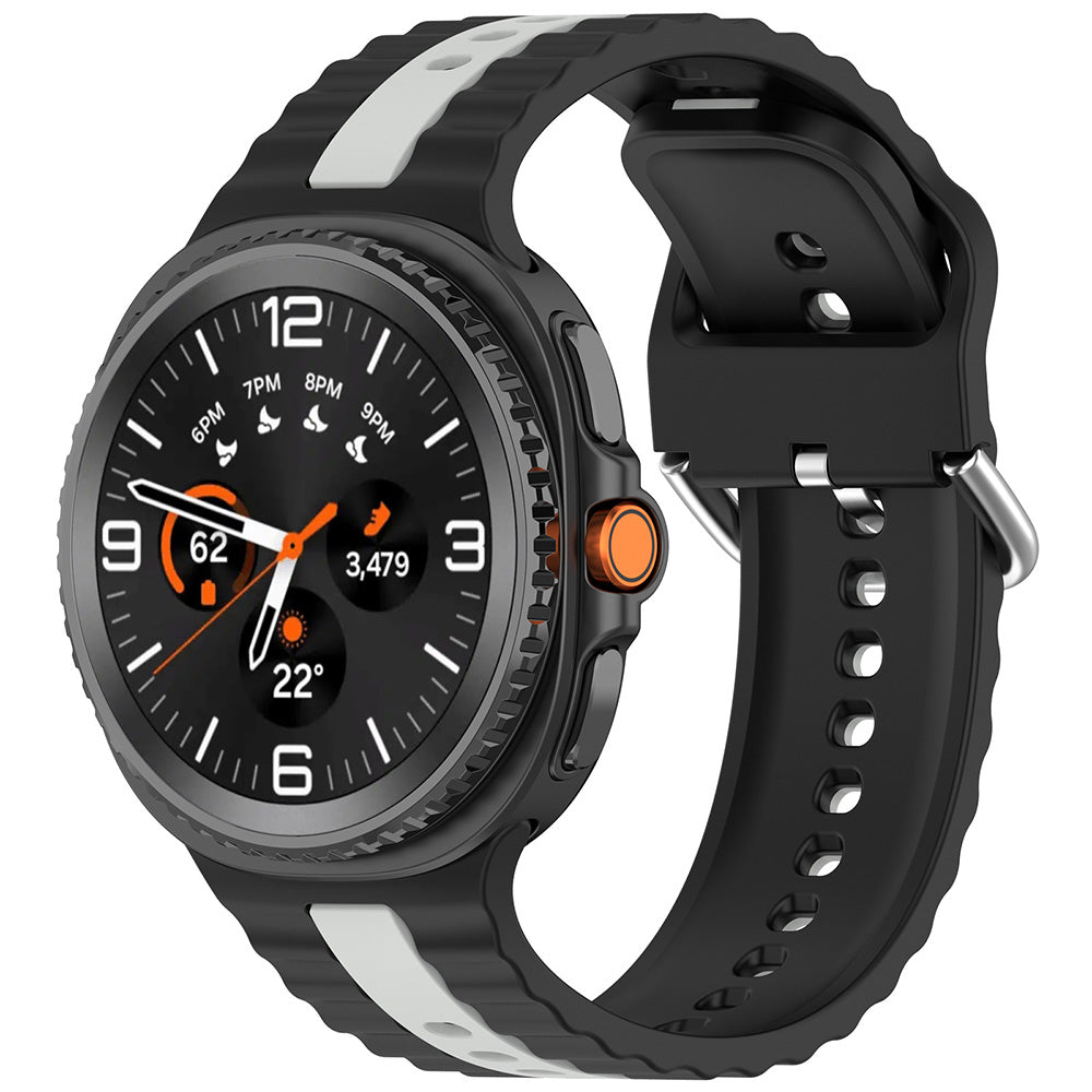 Techsuit W078 Strap for Samsung Galaxy Watch8 / Watch8 Classic Series, Black