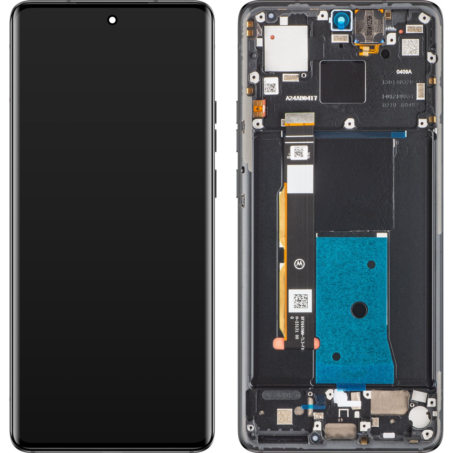 Motorola Edge 40 Touchscreen Display, with Frame, Black (Eclipse Black), Swap 5D68C22670