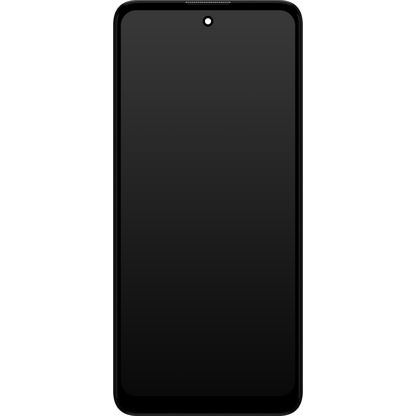 Motorola Moto E40 / E30 Touchscreen Display with Frame, Black, Service Pack 5D68C19697