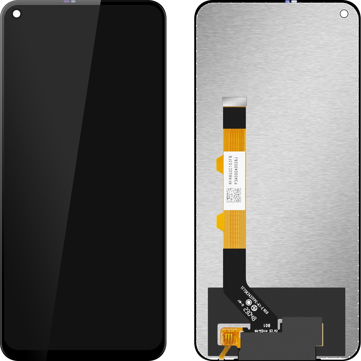 Touchscreen MP display compatible with Xiaomi Redmi Note 9 5G / Note 9T