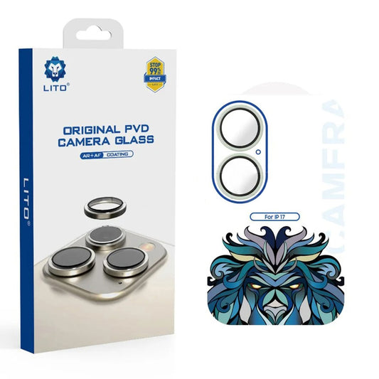 Lito Titanium AR Back Camera Protective Film for Apple iPhone 17, Tempered Glass, Green