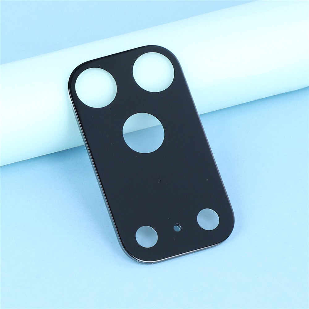 Techsuit Rear Camera Protective Film for Apple iPhone 18 Pro Max, Tempered Glass, Black