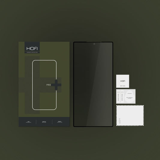 Privacy Screen Protector HOFI PRO+ for Samsung Galaxy S24 Ultra S928, Protective Glass, Full Glue