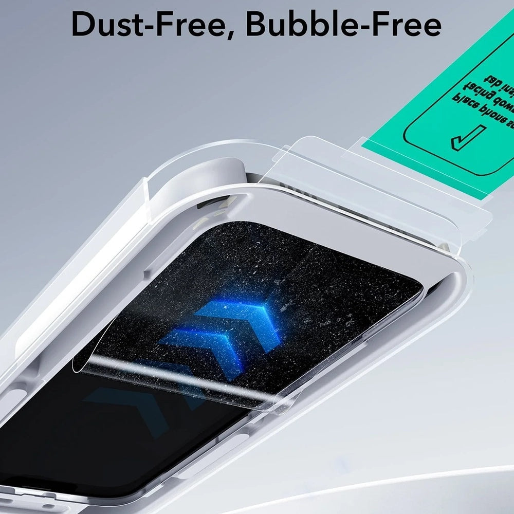 ESR UltraFit Screen Protector for Apple iPhone 17 / 16 Pro, Tempered Glass, Full Glue, Set of 3 Pieces