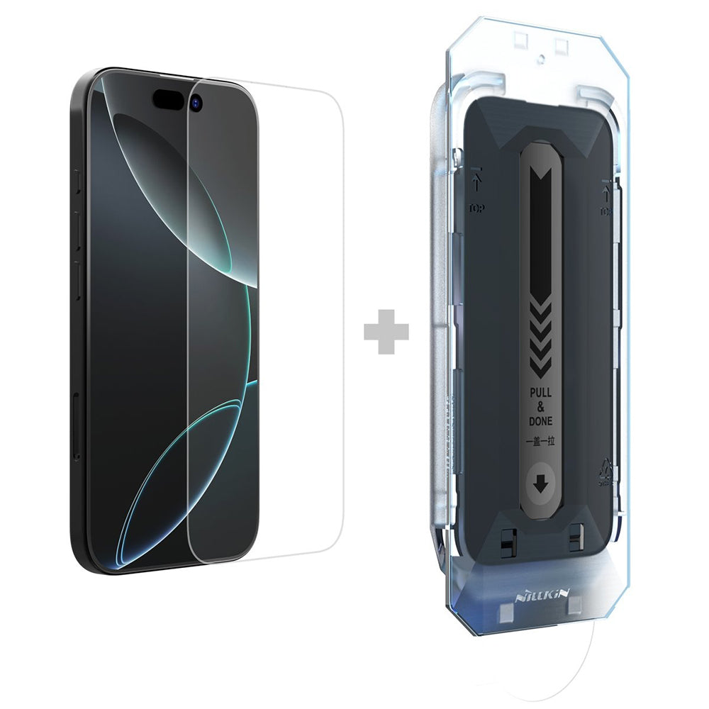 Nillkin H+ Pro Screen Protector with Applicator for Apple iPhone 16 Pro Max, Tempered Glass, Full Glue