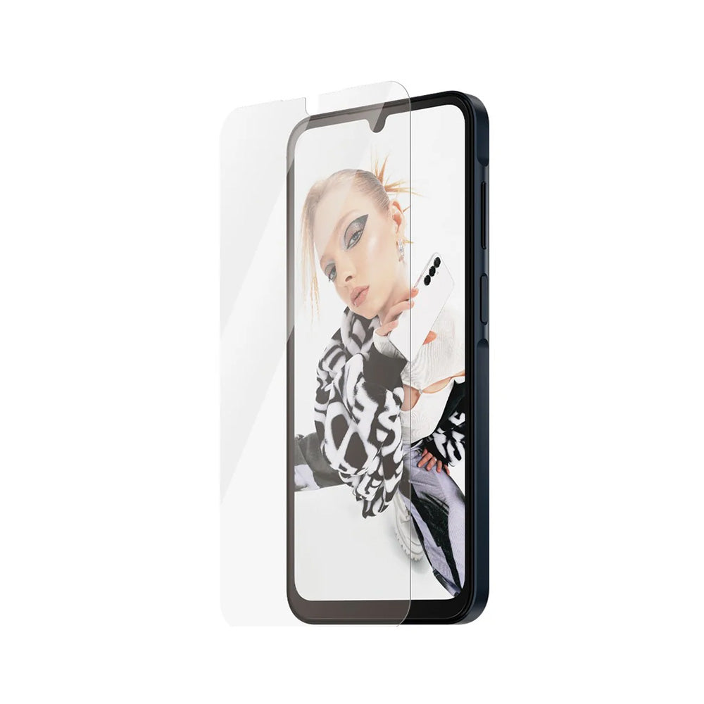 PanzerGlass Safe Screen Protector. Ultra-Wide Fit EasyAligner for Samsung Galaxy A26 A266, Tempered Glass, Full Glue