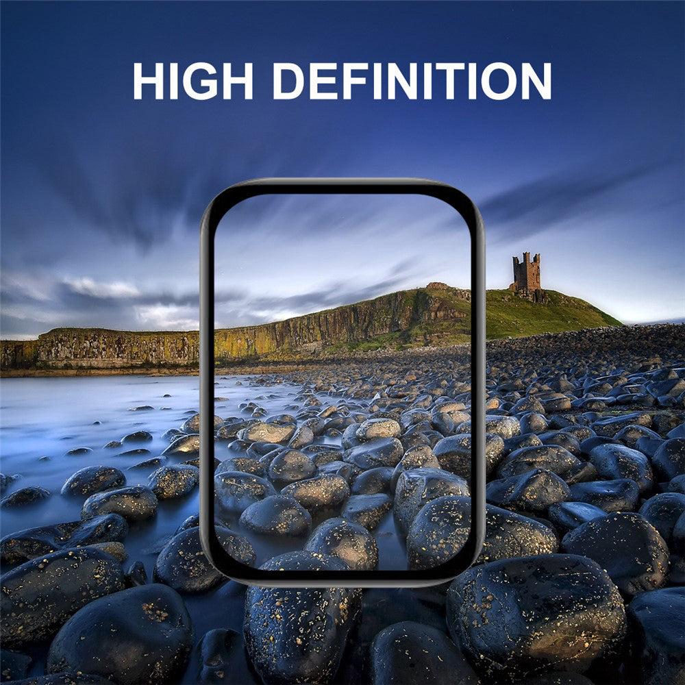 Techsuit Nano Flex Protection Film for Xiaomi Redmi Watch 5 Lite, Set of 2 pieces, Plastic, Black