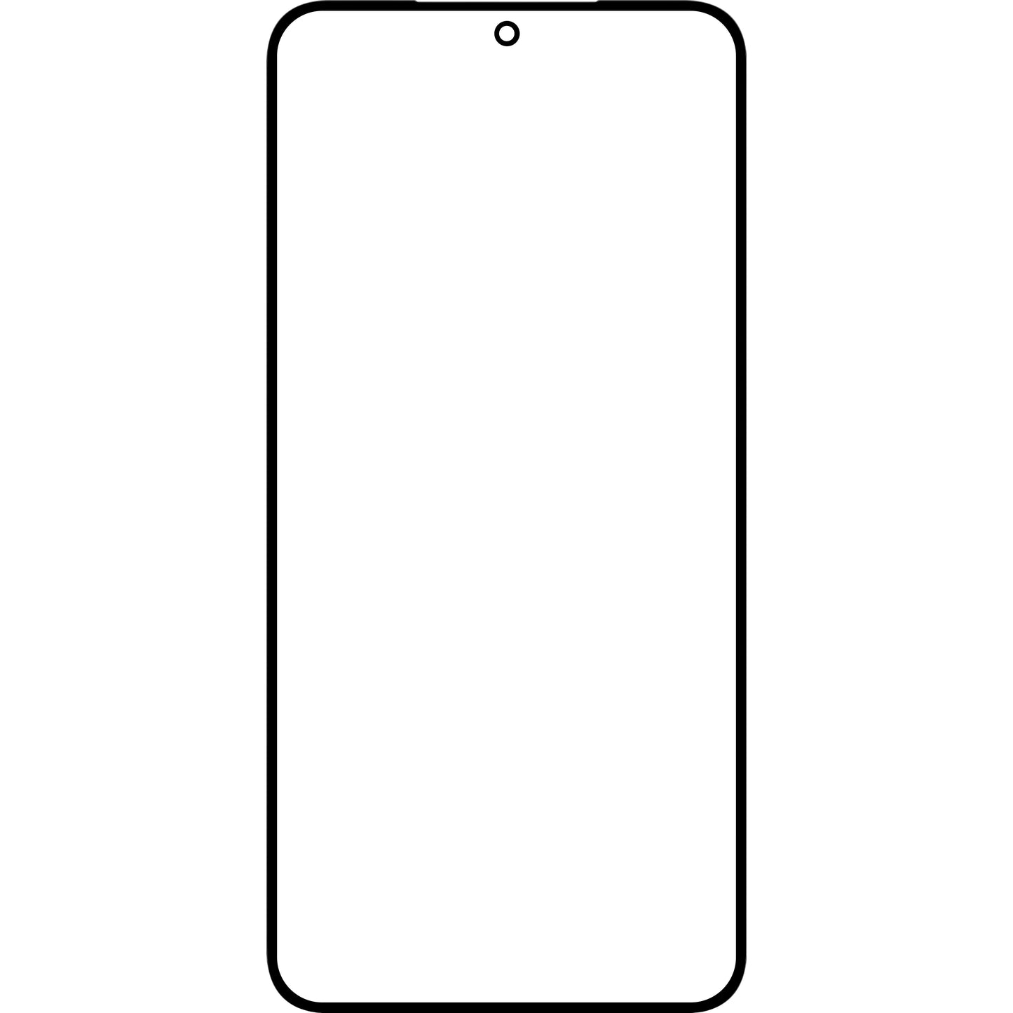 Screen Glass + OCA Forward Shield for Samsung Galaxy S24 S921, Black