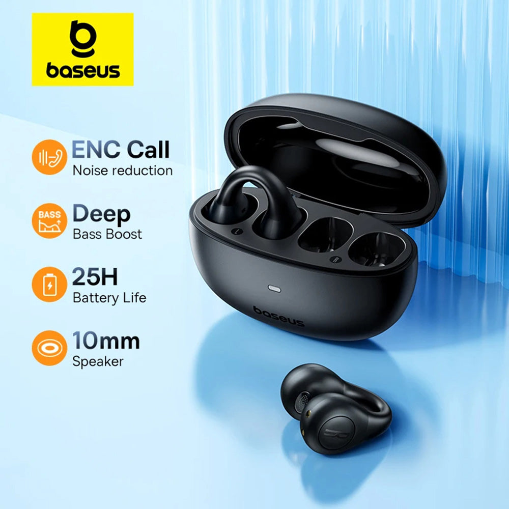 Handsfree Bluetooth Baseus AirGo AS01, TWS, Black A00069101113113-00