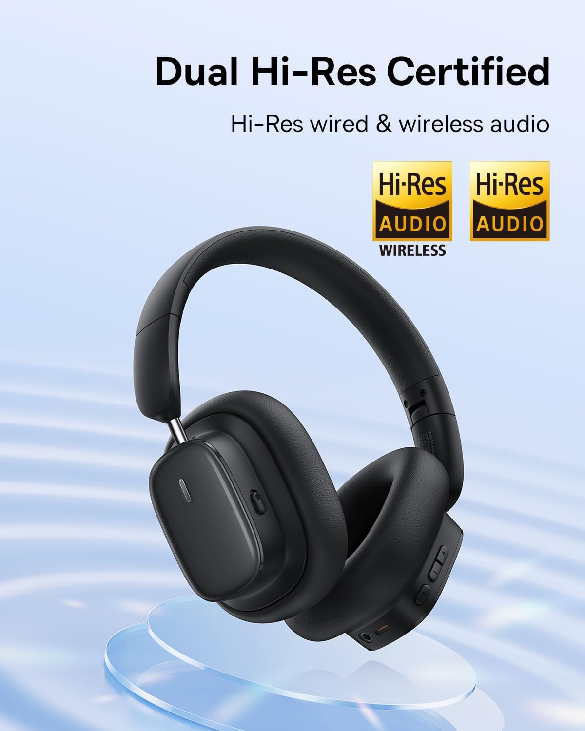 Baseus Bowie H1i Bluetooth Handsfree, A2DP, ANC, Black A00050402113-00