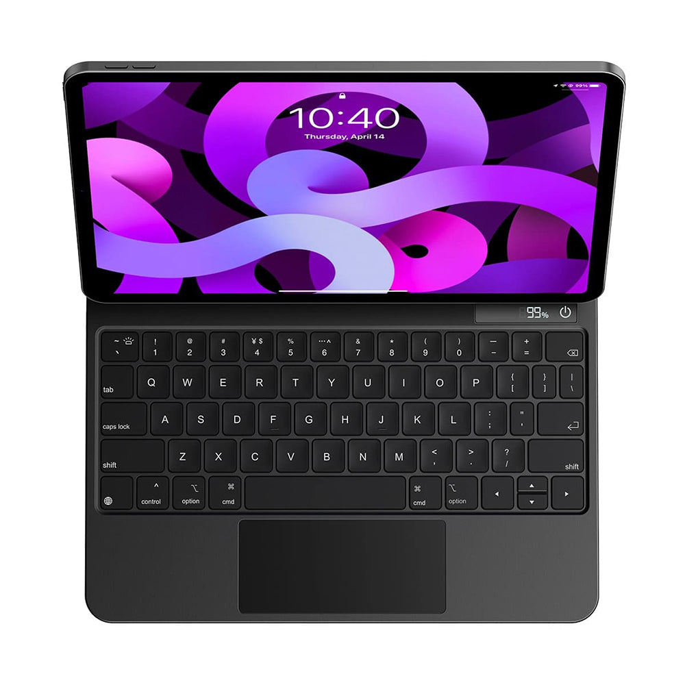 Keyboard Case for Apple iPad Pro 12.9 (2022) / Pro 12.9 (2021) / Pro 12.9 (2020) / Pro 12.9 (2018), Baseus, Brilliance, Grey