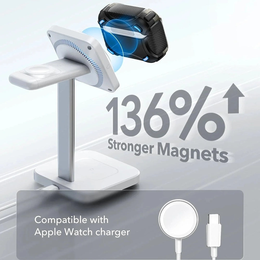 ESR Cyber FlickLock Case for Apple AirPods Pro 3, Gray