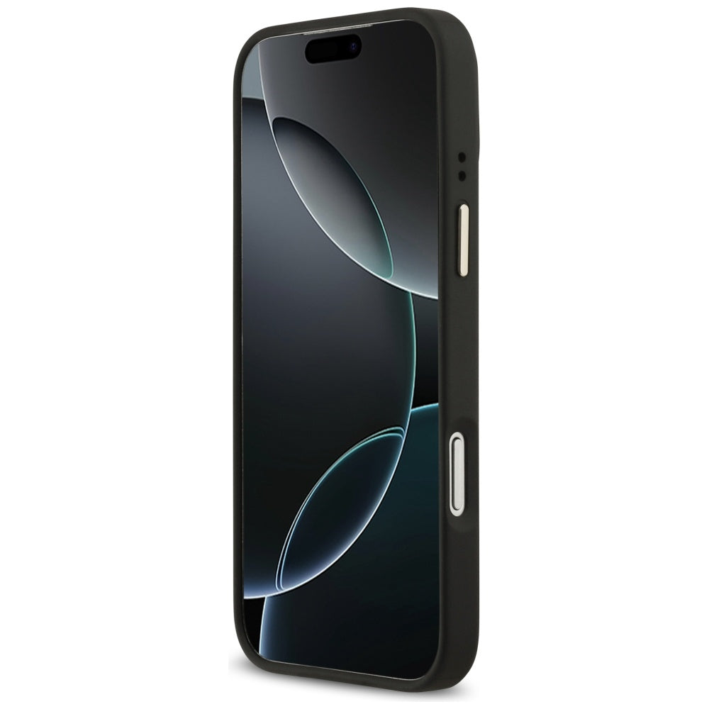 MagSafe Case for Apple iPhone 17 Pro Max, Guess, 4G Classic, Black