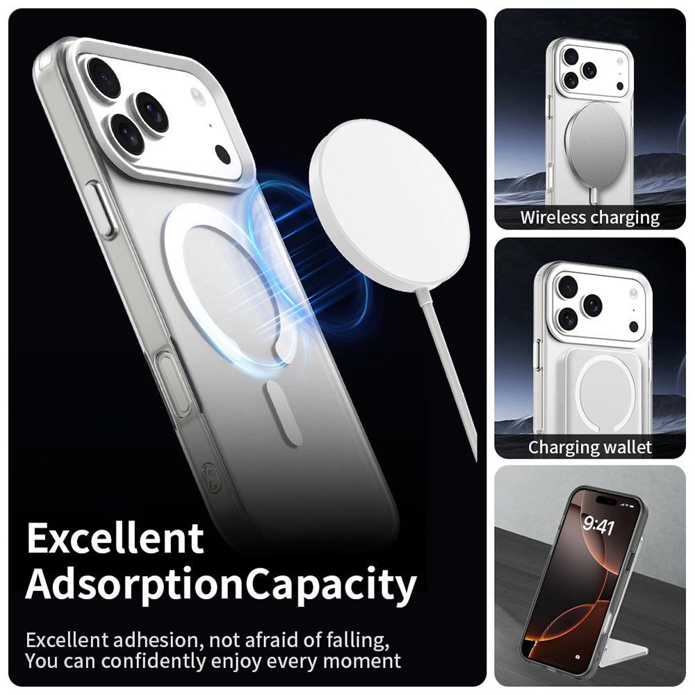 MagSafe Case for Apple iPhone 17 Pro Max, Techsuit, CandyCase, White