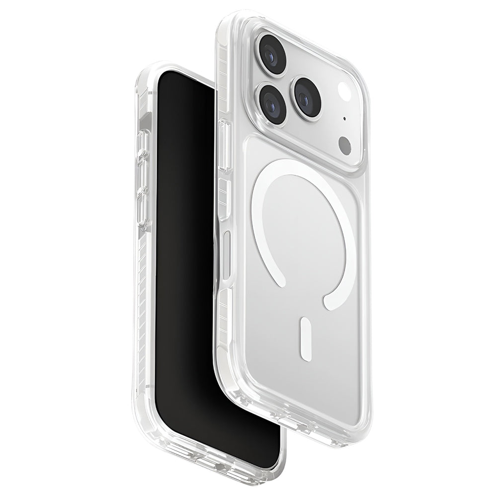 MagSafe Case for Apple iPhone 17 Pro Max, UNIQ, Combat MagClick, White
