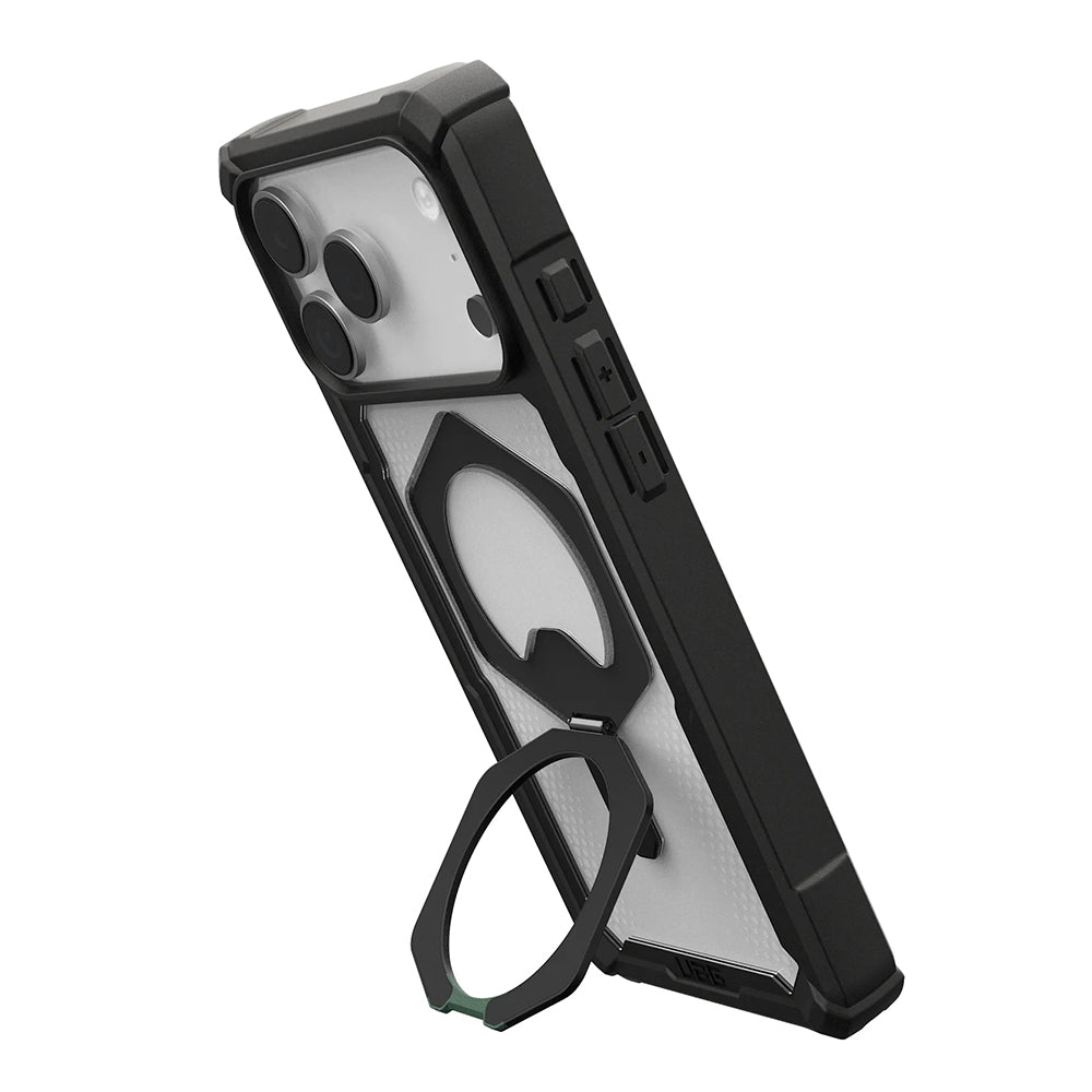 MagSafe Case for Apple iPhone 17 Pro Max, Urban Armor Gear, Plasma XTE, Transparent Black