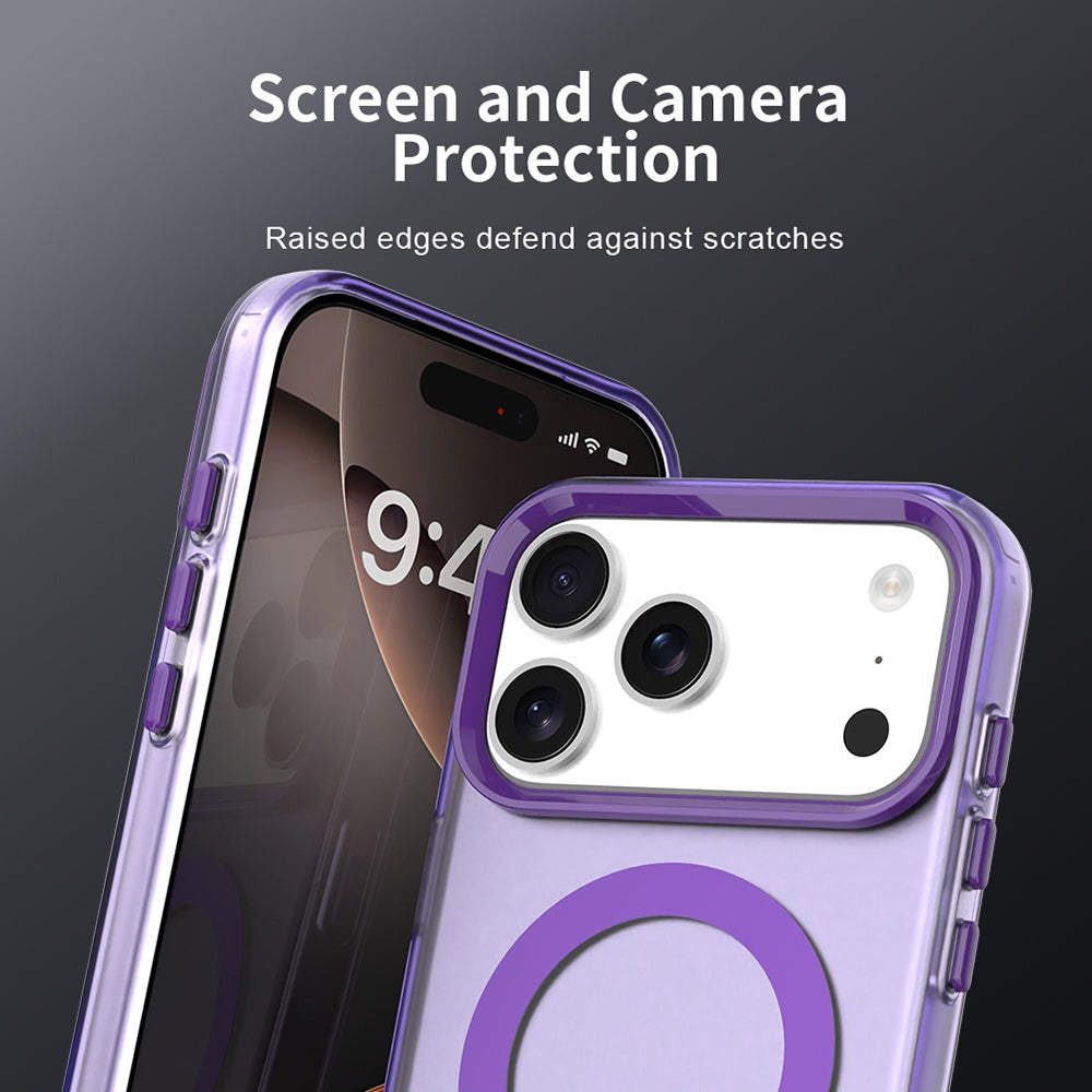 MagSafe Case for Apple iPhone 17 Pro, Techsuit, CandyCase, Purple